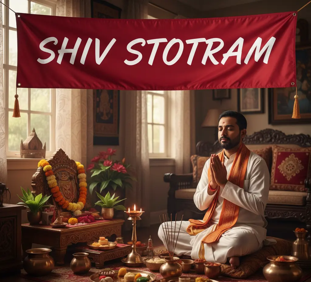 नमामि शमीशान - Shiv Rudrashtakam Stotram