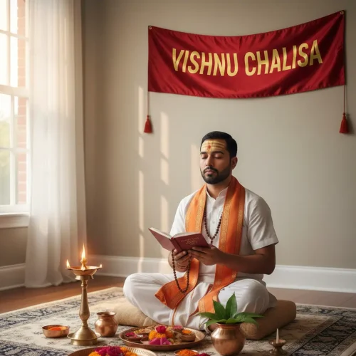 श्री विष्णु चालीसा - Complete Vishnu Chalisa Lyrics