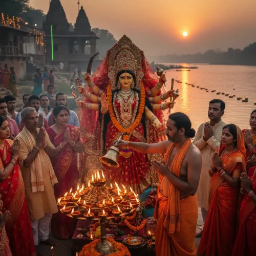 Durga Aarti - दुर्गा आरती जय अम्बे गौरी