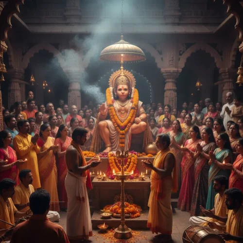 Hanuman Aarti - हनुमान जी की आरती | आरती कीजै हनुमान लला की